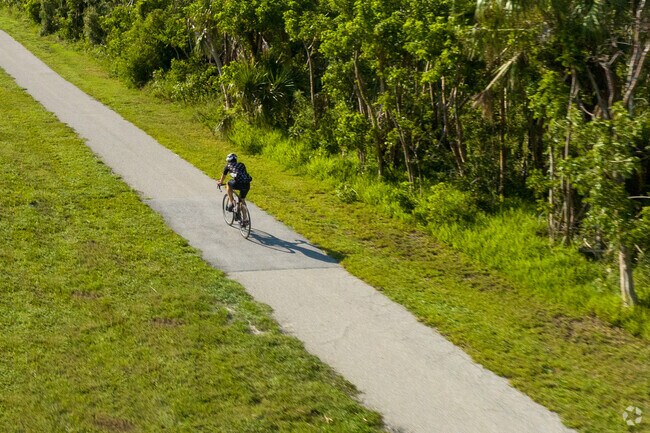 Residents use various bike paths & sidewalks for shorter trips.