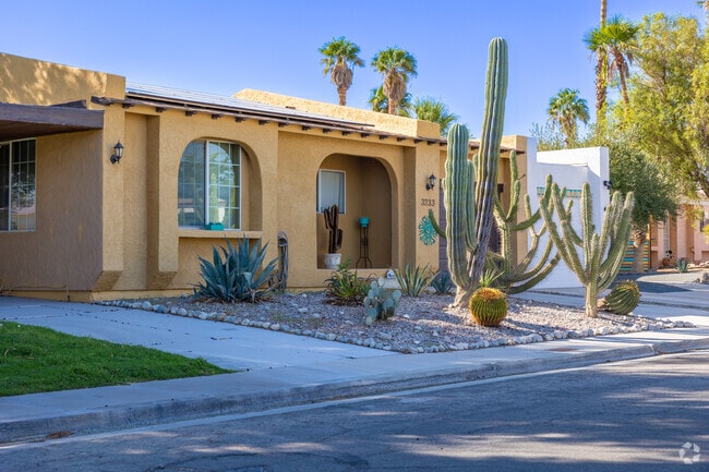 Sunrise Palms showcases Palm Springs living at its finest with its elegant houses.