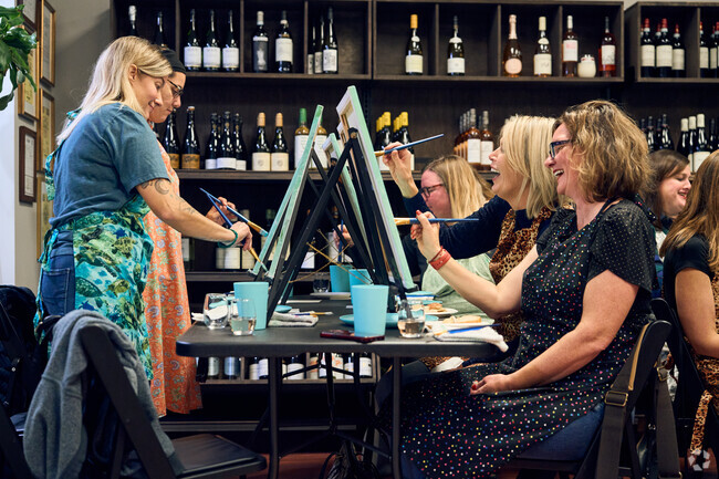 Head to Ranson for a night of socializing and painting at Pour Choices.