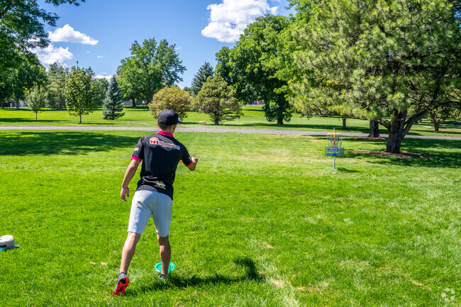 Play a round of disc golf at Edora Park.