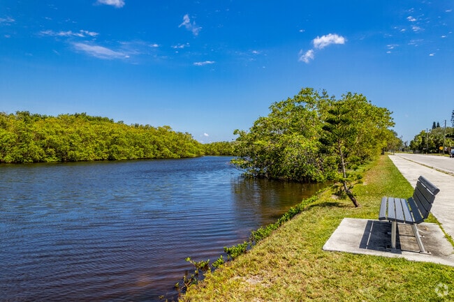 Edgemoor Park’s serene greenery offers a peaceful escape in Harcourt.