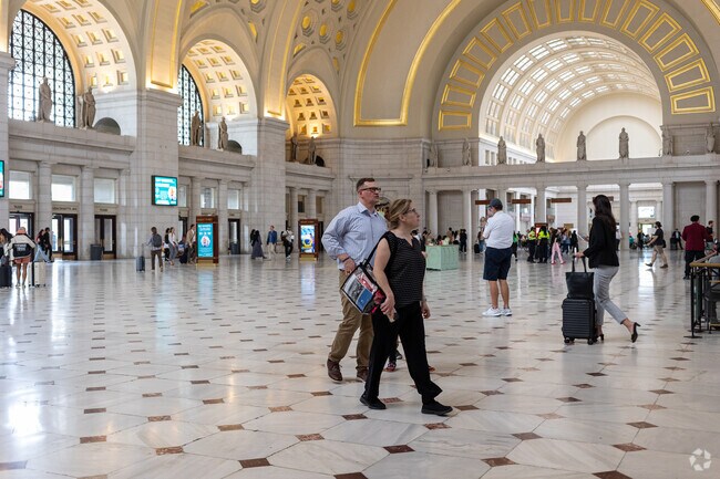 Union Station is one of the finest examples of the Beaux-Arts style of architecture in DC.
