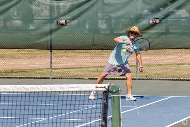 Martin Park residents can hit the courts at the Alexandria Tennis Copmlex.