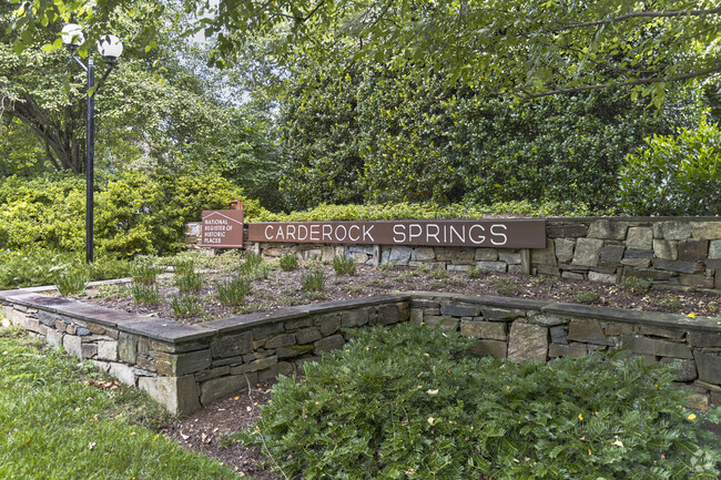 The Carderock Springs neighborhood is Nationally Registered.