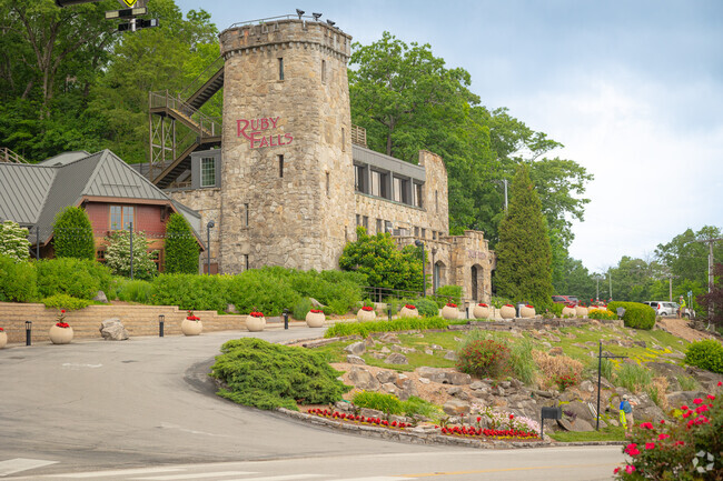 Visit the caves of Ruby Falls while you're in the Lookout Mountain neighborhood.