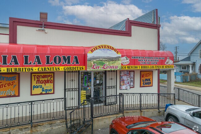 La Loma Supermarket is one of the few places residents can buy products directly from Mexico.