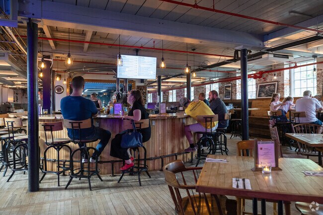 A short drive from Windsor is the Shire Tavern serving up tasty comfort food in a lively atmosphere.