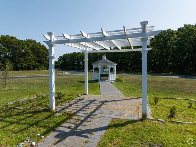 William Floyd Middle School also has a gazebo out front.