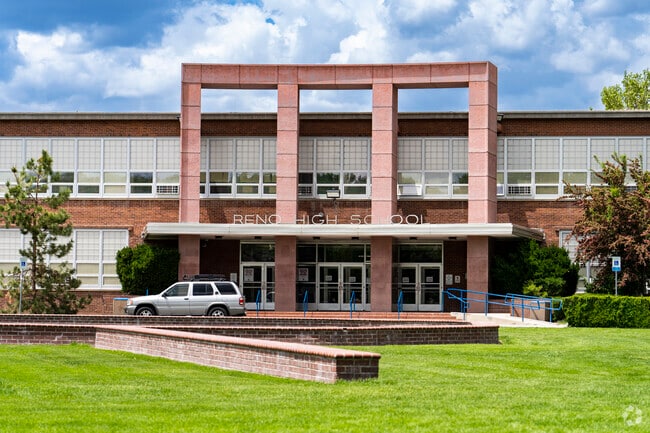 Reno High School is located in the heart of Reno servicing many neighborhoods.