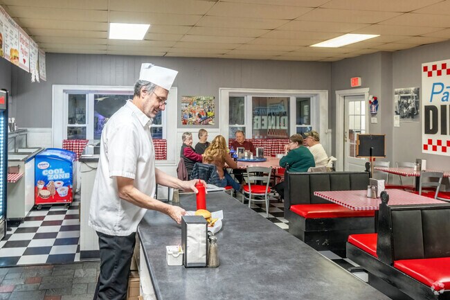 Panama Diner near Busti serves classic American fare with a distinctive local twist in a cozy setting.