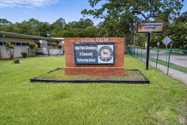 Sabal Palm Elementary School is located on the south side of Tallahassee.