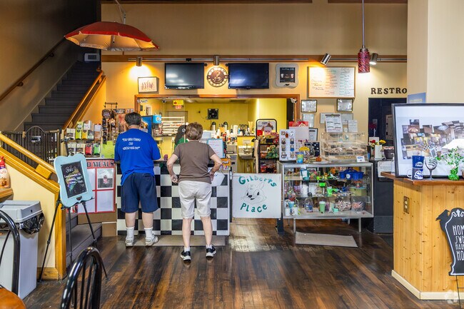 Gilbert's Place in Bellevue is a local favorite for a great cup of coffee with family and friends.