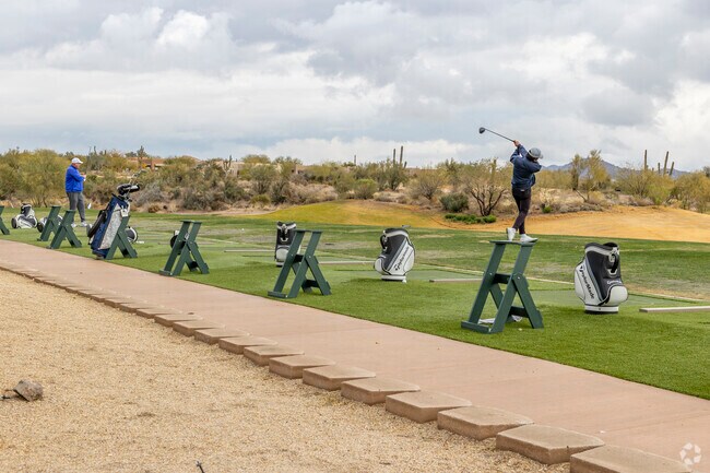 Legend Trail residents can get in some practice swings at the Legend Trail Golf Club Driving Range.