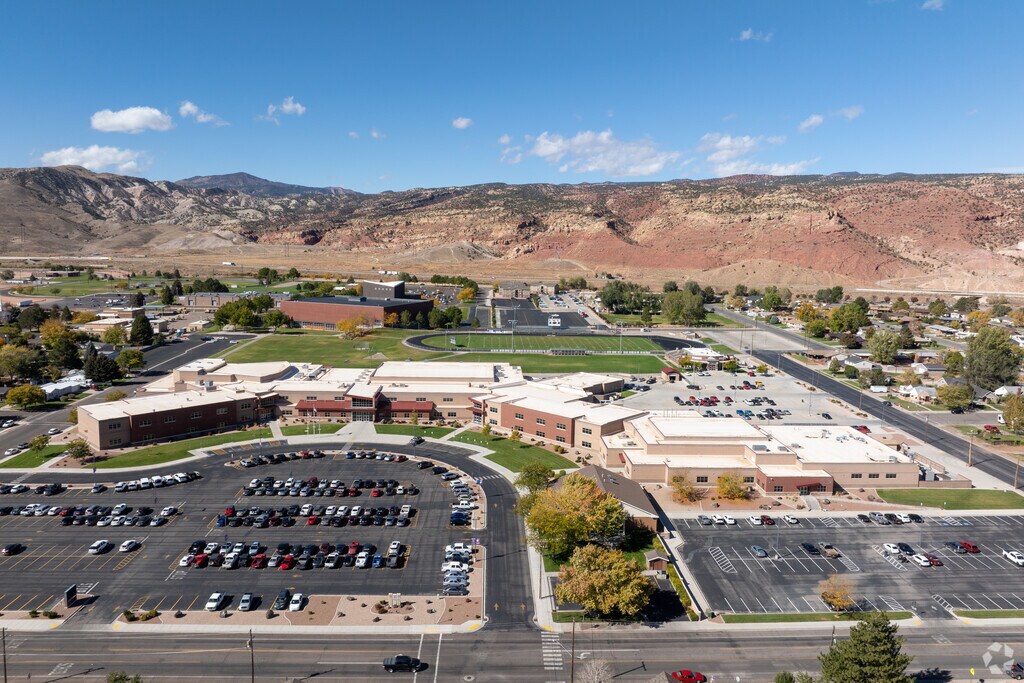 Aerial View of Richfield High School.