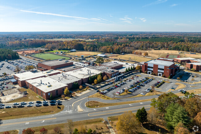 The Clover High School Campus in Clover, SC.