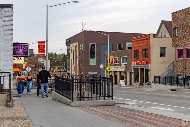 Welch Avenue, home to much of Ames' nightlife, runs through South Campus Area.