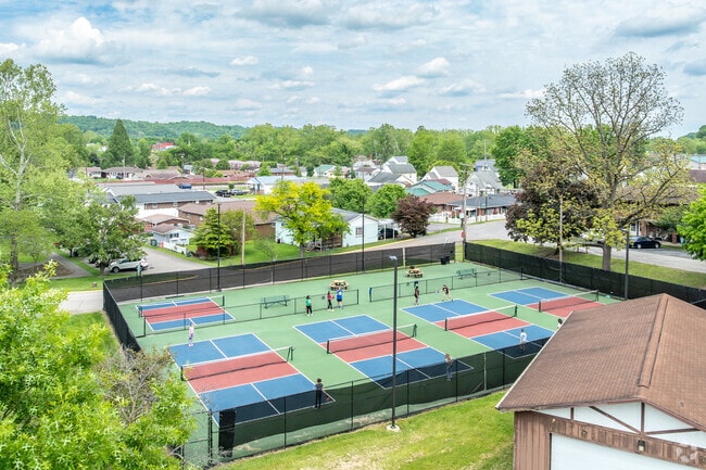 Westmoreland Park offers updated courts that bring residents together for pickleball, tennis, and outdoor recreation.