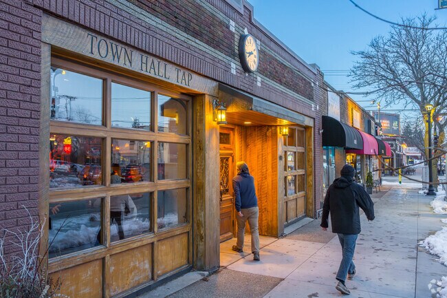 Town Hall Tap is located on Chicago Avenue just north of the Page neighborhood.
