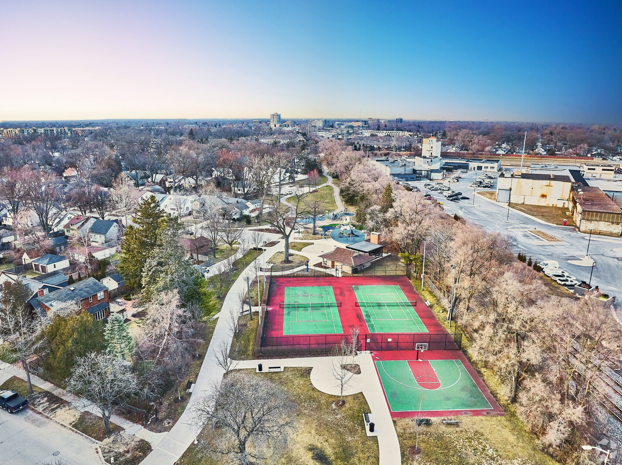 Pleasant Ridge is just 20 minutes from Downtown Detroit.