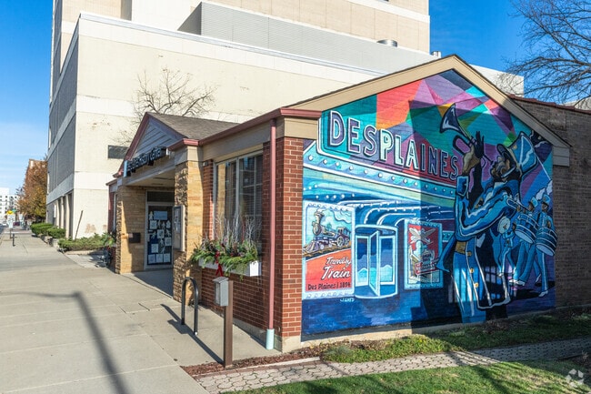 Be sure to check out the Des Plaines History Center near downtown.