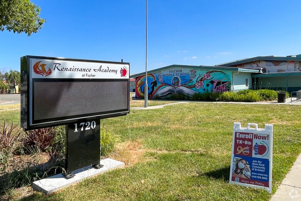 Clyde L. Fischer Middle School shares the same campus as Renaissance Academy.