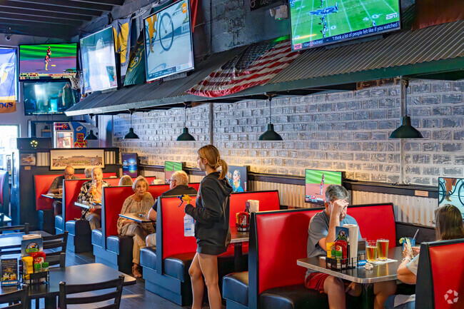 Bogey's Sports Pub in Edgewood is a casual spot to grab a beer and catch the big game.