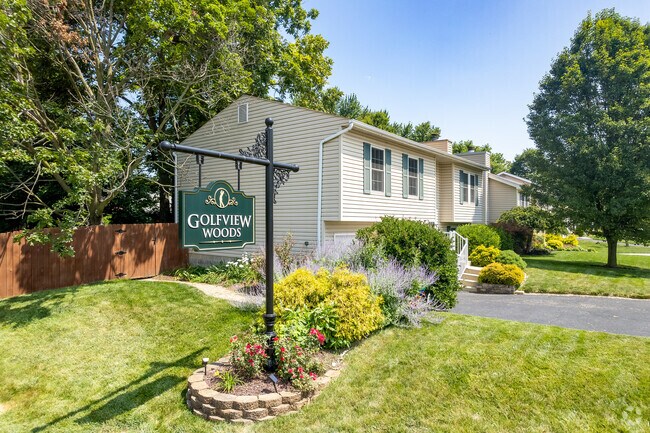 The entrance to the Golfview Woods neighborhood is located off Willson Road.