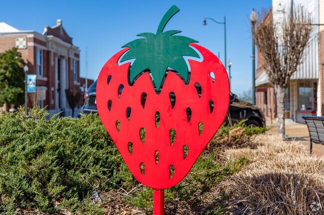 The West Tennessee Strawberry Festival takes place during the first week of May.
