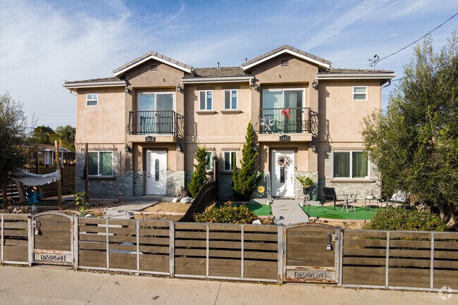 You can find multi family homes all around East Los Angeles.