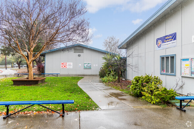 Vallecito Elementary School provides safe grounds for students in San Rafael.
