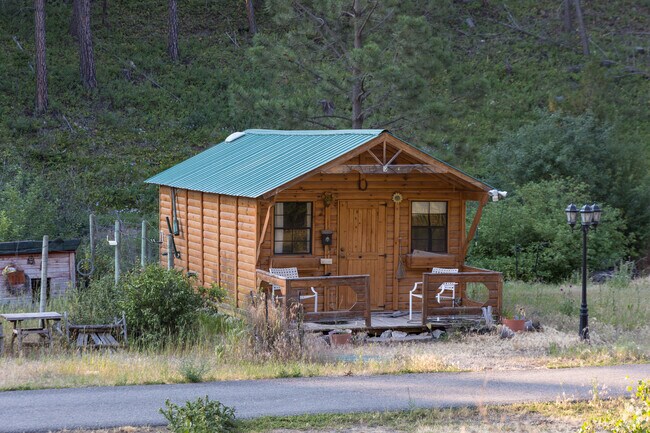 A stylish guest cabin can be built in the Gulches.