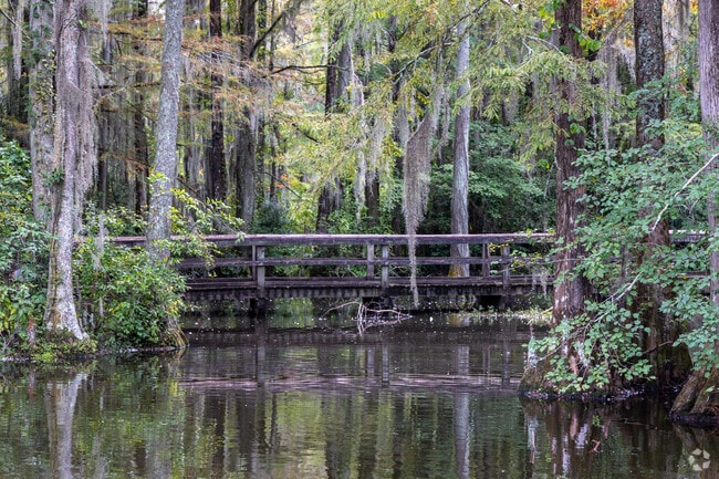 The Shot Pouch Greenway connects the parks in sumter and runs through Spectrum.