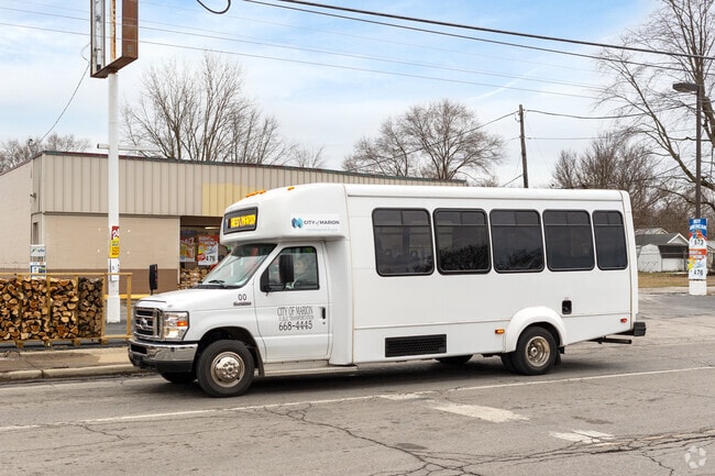 City of Marion public transportation can take you to the VA hospital and all around, from Home Corner.