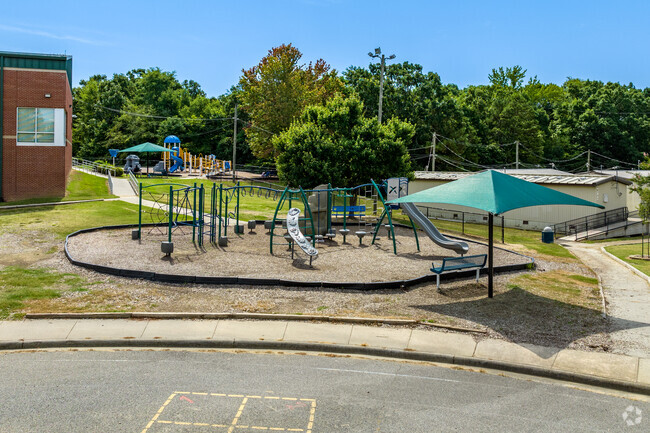 Endhaven Elementary School playground in Charlotte, NC.