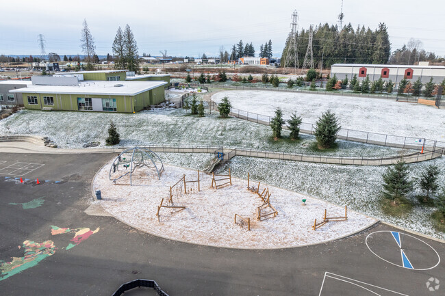 Stevens Creek Elementary School playground.