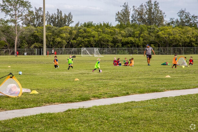 Puryear Park has many soccer fields for your kids to play on leagues & learn.