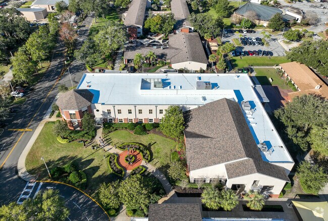 There are plenty of leisure areas at Bishop Moore Catholic High School.