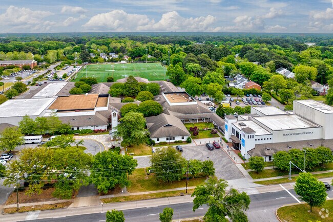 Norfolk Collegiate School near the Wards Corner neighborhood of Norfolk Virginia.