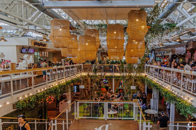 Two levels of eateries fill Anaheim Packing House in the heart of The Colony.