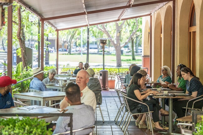 Lima Restaurant in Todos Santos Plaza is nearby Midtown, offering outdoor patio for dining.