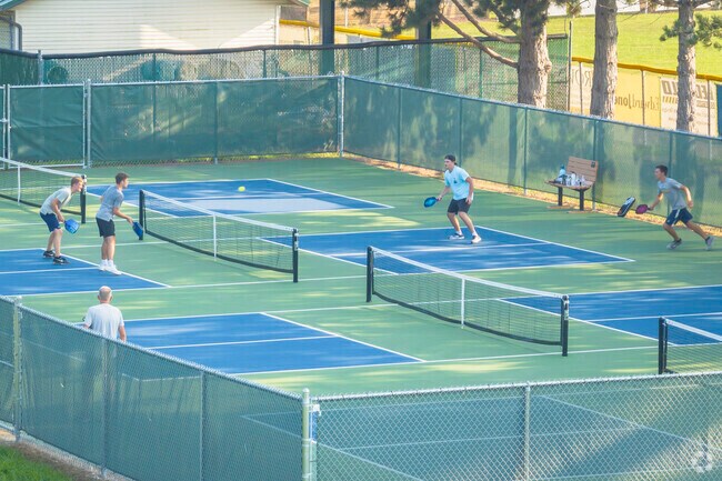 Memorial Park is a popular place for pickleball players in Ottawa.