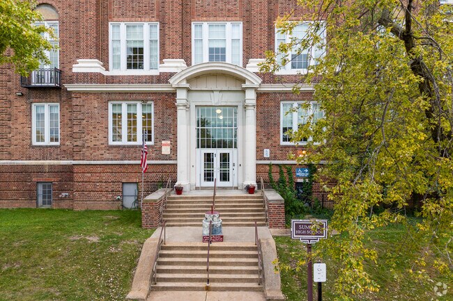 Sumner High School is located in west-central St. Louis.