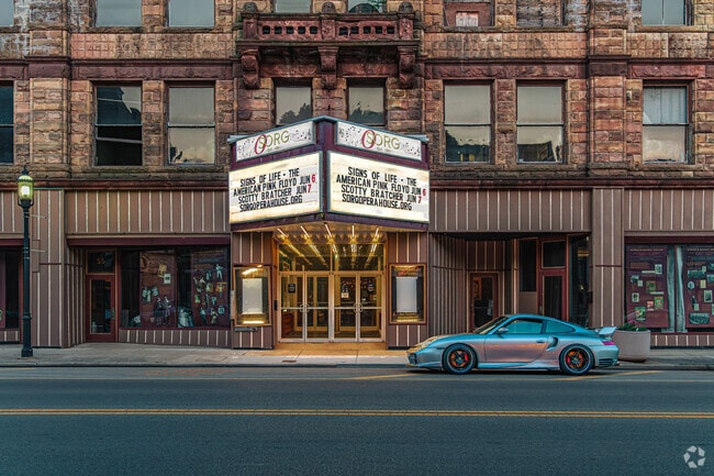 Downtown Middletown’s Sorg Opera House is just a few miles from the Douglass neighborhood. .