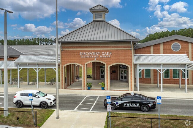 Discovery Oaks Elementary School is secured by the school board branch of JSO.