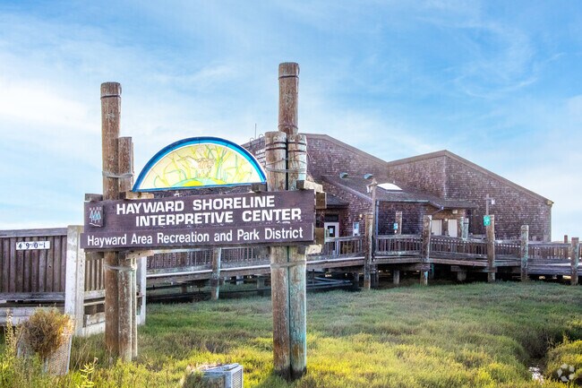 Hayward Shoreline Interpretive Center offers a lot of knowledge about the area to visitors.