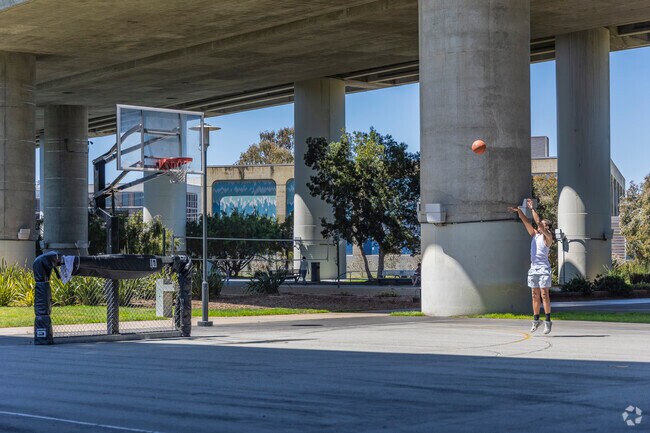 Mission Bay's Mission Creek Park has multiple basketball courts.