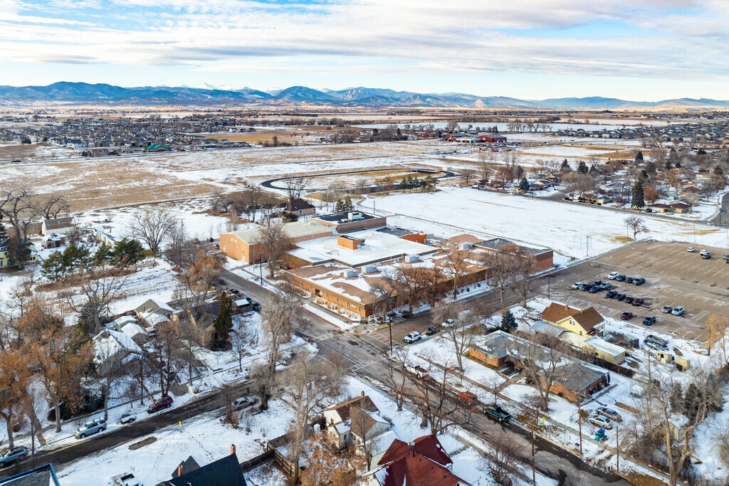 Turner Middle School lies just west of downtown Berthoud.