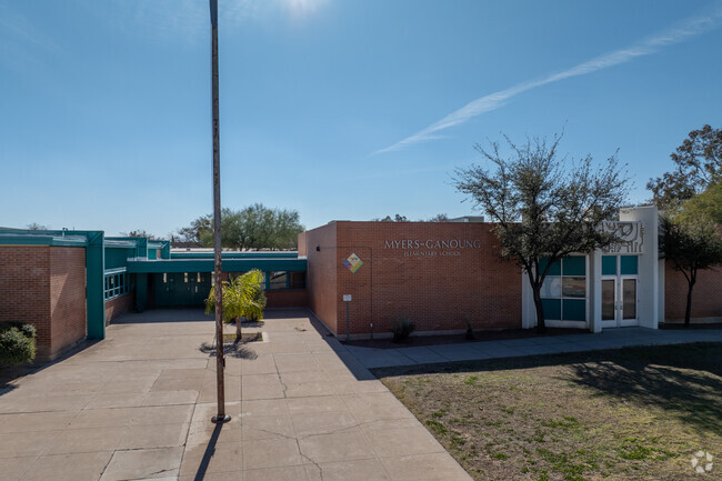 Myers Ganoung Elementary School serves grades PreK-5 in Tucson.