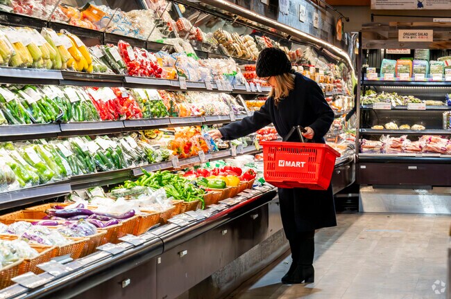 H Mart in Great Neck boasts a wide array of grocery options.