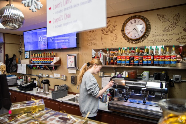 Party Shop Coffee and Confections in downtown Huntington has been creating amazing candies since 1905.